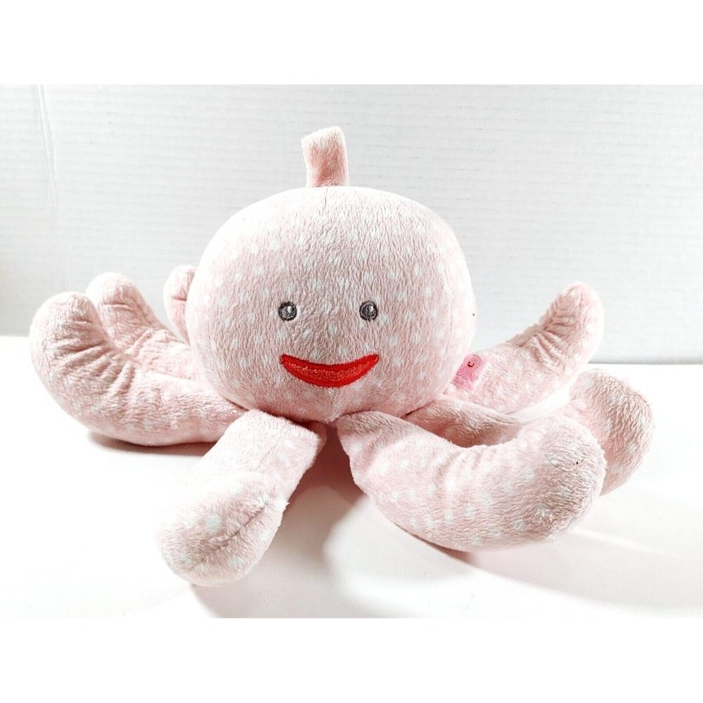 Baby Aspen Mrs Sock T Pus Plush Octopus Stuffed Animal Rattle New -Missing Socks
